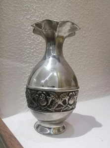 Newly Arrival <b>Creative</b> Design Aluminum Floor Vase Handmade Modern European Style Decorative Vintage Look Elegant Flower Holder - Product Image 6