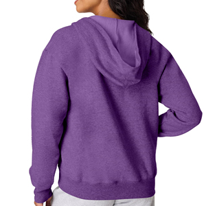 Sweat-shirts à capuche zippés personnalisés pour hommes et femmes, en molleton de coton premium, fabrication OEM ODM, vêtements en gros pour femmes - Product Image 6
