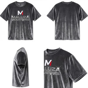 T-shirt à poche en coton épais, couleur unie, style workwear, qualité durable, détail poche avant, coupe décontractée oversize pour homme - Product Image 6