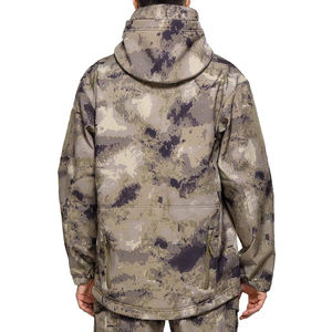 Vestes de chasse personnalisées pour hommes - Imperméables, à capuche, avec logo sur le devant, design robuste - Product Image 6