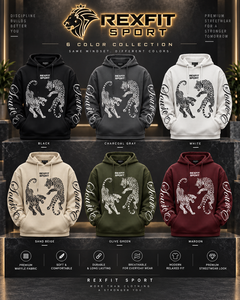 Sudadera con capucha y cremallera para hombre, negra, con diseño gráfico en la manga, corte regular, estilo urbano, 100% algodón, invierno, personalizada, OEM, venta al por mayor - Product Image 5