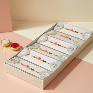 Caja de Regalo Rakhi Familiar Étnica de Calidad Garantizada para Venta al por Mayor y en Línea - Product Image 2