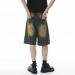 Proveedor de pantalones cortos de mezclilla en Pakistán, los mejores pantalones cortos de mezclilla para hombre, pantalones cortos cargo económicos, pantalones cortos de mezclilla resistentes, pantalones cortos color carbón. - Product Image 3