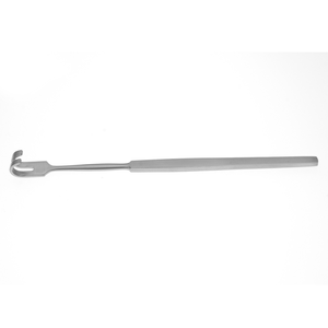 Écarteur trachéal chirurgical à deux branches, à bout arrondi, 6 1/2 pouces, en acier inoxydable, pour voies respiratoires, instrument ORL - Product Image 1