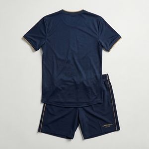 Uniforme de Fútbol Personalizado con Impresión Digital |   Conjunto de Jersey Deportivo de Manga Corta, Transpirable y de Secado Rápido, 100% Poliéster, OEM - Product Image 3