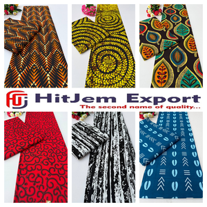 Proveedor OEM de Fabricación de Textiles y Prendas de Moda al por Mayor, Tela de Algodón Africana Ankara Kitenge Personalizada de Lusaka - Product Image 4