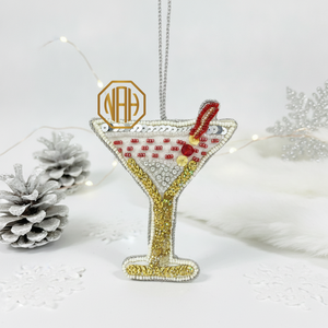 Adorno Colgante de Limón con Cuentas, Hecho a Mano, Decoración Moderna para Árbol de Navidad, Amuleto Decorativo Festivo, Regalo, Decoración del Hogar - Product Image 6
