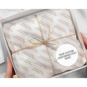 Custom Branded <b>Tissue</b> <b>Paper</b> Full Color Print with Logo Pattern for Party Supplies Made in Vietnam for Gift <b>Wrapping</b> - Product Image 3