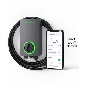 Estación de Carga para Vehículos Eléctricos (VE) Inteligente Wi-Fi de Nivel 2, 50 Amperios, 240V, con Bluetooth, OEM, Alta Conectividad, Venta al Por Mayor - Product Image 4