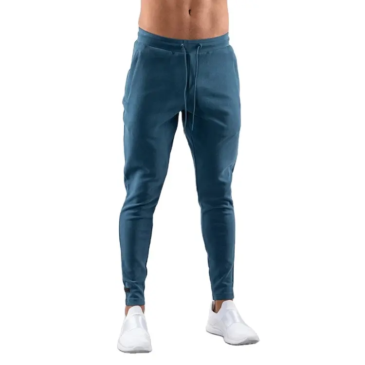 Großhandel Laufen Terry Sweat Track Pants Blank Benutzer definierte Logo Stickerei Druck Herren Bottom Sports Jogger