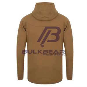 Sudadera con Capucha Extra Grande Personalizada para Hombre, de Algodón, Resistente al Viento, con Forro Polar de 360g, Cierre de Cremallera, Sudadera Informal, Ropa Urbana BEARBEAR INTERNATION - Product Image 2