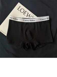 Calzoncillos Boxer de Algodón para Hombre con Logotipo Personalizado, Corte Medio, Deportivos, Transpirables, Sexys, para las Cuatro Estaciones - Product Image 1