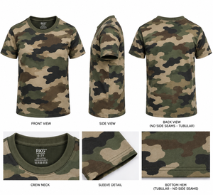 Camiseta con Estampado de Camuflaje para Exteriores, para Safari en la Selva - Product Image 2