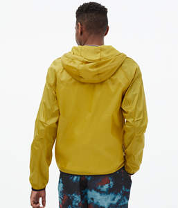 Veste décontractée d'été pour homme à séchage rapide, vêtement d'extérieur léger coupe-vent avec capuche et fermeture éclair, protection contre le vent - Product Image 4