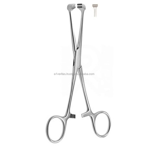 Reusable Stainless Steel A-1 VERITAS Steinmann Tendon Seizing Forceps Orthopedic Bone Surgery Instrument | needle holder - Product Image 2