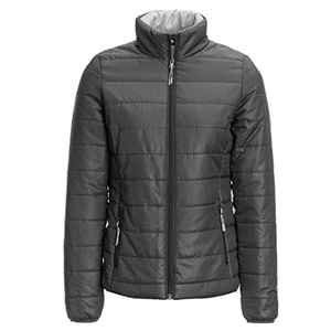 Veste matelassée décontractée pour homme avec logo personnalisé, en toile respirante, fermeture éclair, grande taille, tendance - Product Image 1