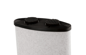 Modern <b>Plastic</b> <b>Stool</b> Lightweight Home Furniture for Living Room and Apartment Use Minimalist Design Beige Color - Product Image 4