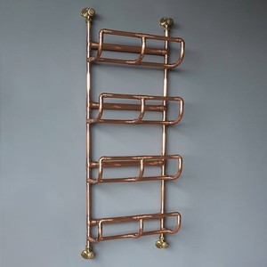 Porte-serviettes élégant en métal pour salle de bain, en acier inoxydable, à fixation murale - Product Image 1