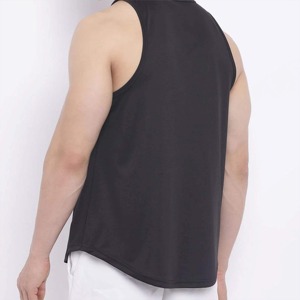 เสื้อกล้ามทรงปกติสำหรับผู้ชาย ขนาดสั่งทำพิเศษ ผ้าฝ้าย 60% โพลีเอสเตอร์ 40% ดีไซน์นุ่มสบาย พิมพ์ลายสกรีน พิมพ์ลายดิจิตอล ระบายอากาศได้ดี รับทำโลโก้ OEM - Product Image 2