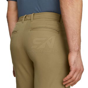 Pantalones de golf de material premium con acabado suave y construcción duradera, estilo elegante. - Product Image 4