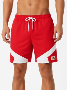Shorts Cargo Homme Tendance Style Urbain Taille Élastique Été Décontracté Respirant Écologique Polyester/Coton - Product Image 1