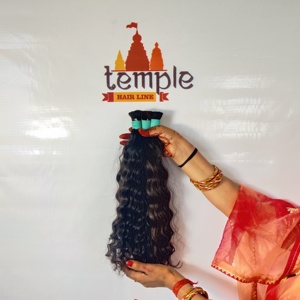 Extensiones de Cabello Indio Remy con Doble Trama, Ondulado, Sin Procesar, Color Natural, para Mujer, Venta al Por Mayor - Product Image 5