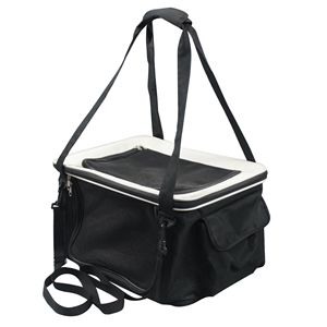 Trasportino per Animali Domestici Leggero e Pieghevole, Design in Rete, per Viaggi Sicuri in Auto - Product Image 4
