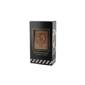 Peignes à barbe et à moustache professionnels pour hommes, modèle 005, en bambou rond à 360°, vente en gros - Product Image 2