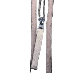 Chaqueta con capucha de burbujas de invierno Unisex, cuello levantado Beige, Mangas desmontables, cremallera frontal, hombros caídos, impermeable a prueba de viento - Product Image 3