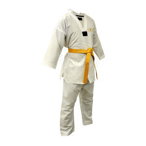 Services OEM - Vente Flash : Uniforme de Taekwondo en Coton à Manches Longues de Haute Qualité - Léger, Séchage Rapide, Couleurs et Logo Personnalisables, Vente en Gros - Product Image 2