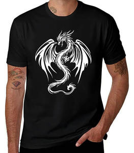 Camiseta de Alta Calidad Premium con Estampado Personalizado, 100% Algodón Tejido, Hombros Caídos, Manga Corta, Transpirable, Cuello Redondo, Estilo Urbano para Hombre - Product Image 1