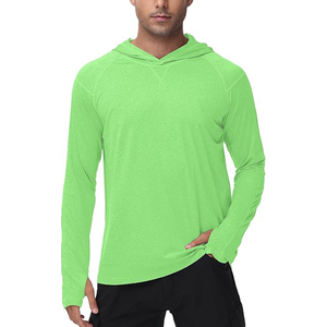 Chemise de pêche à manches longues pour homme, camouflage gris, à capuche, UPF 50, séchage rapide, pull-over - Product Image 2