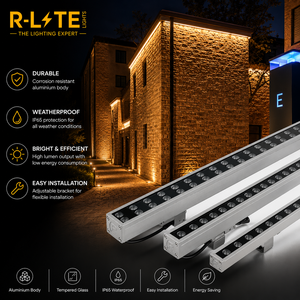 Compact LED Wall <b>Washer</b> Light Warm White RGB Outdoor Waterproof Architectural Facade Landscape Decorative Lighting - Product Image 2