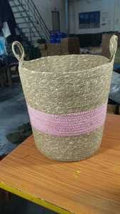 Cesta de Almacenamiento Moderna Tejida 100% Algodón Ecológico con Asas Dobles, Organizador para Ropa, Picnic y Uso Doméstico - Product Image 5