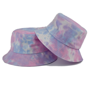 Sombrero de sol de algodón Tie Dye para hombres y mujeres, sombrero de sol de verano a la moda, ligero, transpirable, informal, para viajes al aire libre, playa, gorra de pescador - Product Image 6