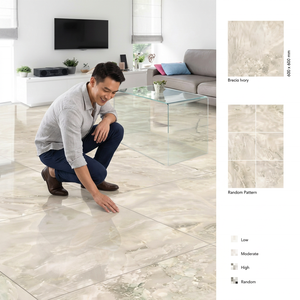 Vistaar 2x2 Porcelana Kajaria Suelo vitrificado y azulejos de pared cerámicos 600x600 Atlantis Beige 60x60 GVT 24x24 Precio barato - Product Image 4