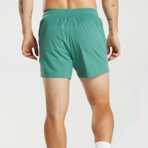 Men's Purple Quick Dry Running <b>Shorts</b> <b>With</b> <b>Zip</b> <b>Pockets</b> Mid Waist Sporty Fit <b>Short</b> Length Elastic Waist Woven Polyester - Product Image 5