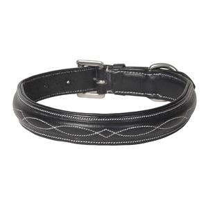 Collar para Perro Acolchado de Cuero Genuino con Costuras Elegantes, Hecho a Mano, Duradero, Ajustable, con Interior Suave, Venta al por Mayor, Proveedor OEM - Product Image 6