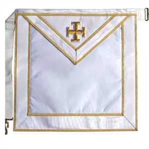 Delantal Masónico para Maestro de Logia, Delantal Masónico Azul para Maestro Artesano, Bolsas para Collares de Oficiales Masónicos - Product Image 6