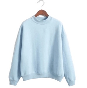 Sudaderas de mujer 2022 dulce coreano Jerséis cuello redondo de punto grueso Otoño Invierno Color caramelo sudaderas con capucha sueltas ropa de mujer sólida - Product Image 3