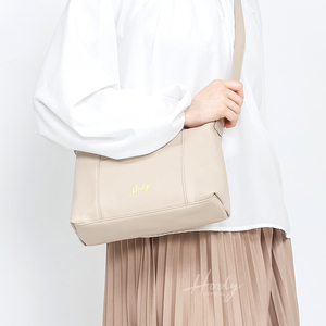 Lady Synthetic Leather Lea <b>Bag</b> Adjustable Strap Elegant Simple Design <b>Large</b> Capacity Zipper Daily Travel Shopping - Product Image 4