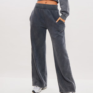 Custom <b>Womens</b> Cropped Casual Sweatsuit Breathable Fleece <b>Jogger</b> Outfit Lounge Fitness Wear Bulk Export Supply - Product Image 2