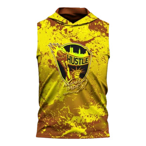 New men <b>compression</b> sleeveless 7v7 football uniforms customized any design in flag football uniforms Newyork Hustle - 7v7 - Product Image 1