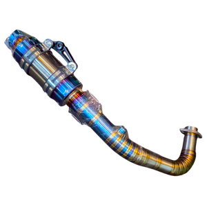 KAO Rainbow Titanium Racing Exhaust Pipe Taiwan OEM - Product Image 5