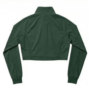 Chándal Deportivo para Hombre con Bloques de Color, Cierre Completo, Cuello Alto, Estilo Deportivo, Poliéster y Algodón, para Otoño, con Bolsillos Laterales - Product Image 5