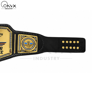 Boxing MMA Wrestling Championship Belt Custom Metal Plate <b>Trophy</b> Award Belts Wholesale Reasonable Price Gold/Silver Plated - Product Image 3