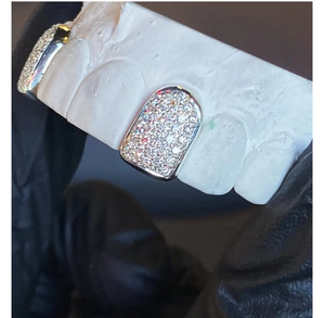 Grillz Diamantés de Luxe pour Dents, Sur Mesure, Bijoux Hip-Hop Tendance pour Hommes et Femmes - Product Image 1
