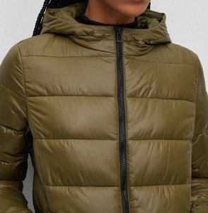 Lightweight Cotton Padded Warm Hooded Puffer Camouflage Waterproof High Quality Casual Hip Hop Style Plain Winter puffer <b>jacket</b> - Product Image 3