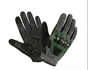 ถุงมือมอเตอร์ครอสแบบเต็มนิ้วสำหรับมืออาชีพ บุเจล รองรับหน้าจอสัมผัส ระบายอากาศ ป้องกันรังสียูวี ปรับขนาดข้อมือได้ - Product Image 1