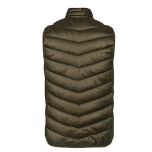 OEM New Arrival Men Puffer Vest <b>Jacket</b> for Men Waterproof Stand Collar <b>Packable</b> Quilted Waistcoat Sleeveless Stylish Gilets - Product Image 6